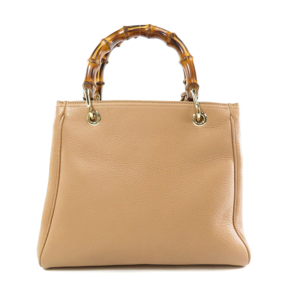 Gucci Handbag Bamboo Leather